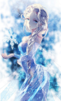 「アナと雪の女王 冰雪奇缘」 插画 FROZEN……_来自ifsoul的图片分享-堆糖