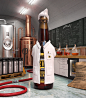 Amsterdam Brewboys - Professor Brew : Full-Cgi promotion project for local amsterdamer beer producers, Amsterdam Brewboys. A couple months ago, they founded the "Brew Lab", for which I am creating a mascot - Professor Brew. Their idea is to put 