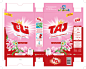 Taj Compact Spring Flowers Detergent Pack : A new design theme created for Ditra - Taj