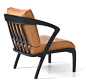 POLY BLACK armchair by Hemonides in Armchairs