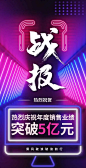 H5翻页喜庆销售业绩展示战报喜报企业宣传个人宣传表彰销售记录巅峰战报