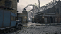 Call of Duty: WWII - London Docks, David Henchey : I was the lead artist for the London Docks level in COD: WWII