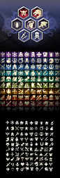 alekzander-zagorulko-flat-icons-rpg-01.jpg (1000×2945)