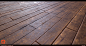 Substance Designer - Old Wooden Floor, Tom Carter : Substance Designer old wooden floor material, 2048 roughness workflow.