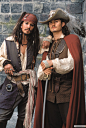 船长和气球 Johnny Depp & Orlando Bloom