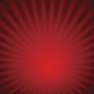 Sunburst red rays pattern. Radial background vector illustration