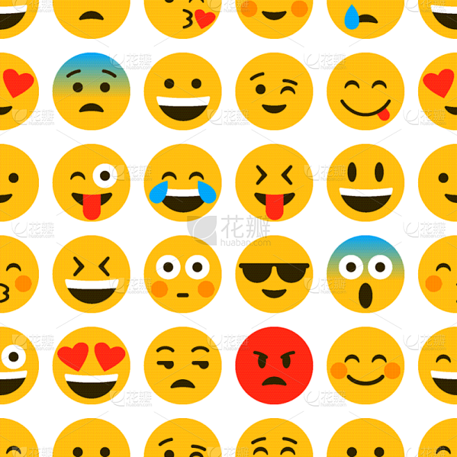 网络表情,表情符号,计算机图标,平坦的,面部表情,舌头,男人,性格,微笑,布置