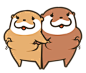 Kotsumetti of Small-clawed otter 06 | Yabe-LINE貼圖代購 | 台灣No.1，最便宜高效率的代購網