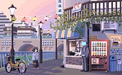 像素风ipad壁纸 ​​​​ 插画 电脑壁纸