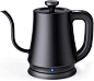 Gooseneck Electric Kettle with 6 Various Temperature Control, 100% Stainless Steel Inner, Pour Over Coffee & Tea Kettle, H...