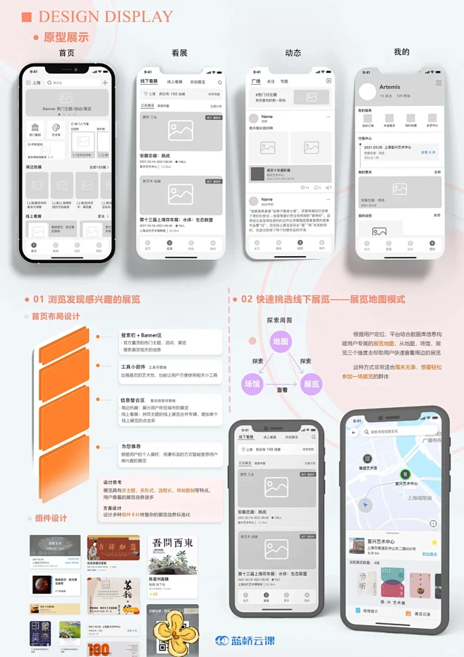 UI 交互界面设计 竞赛保研加分作品集 - 小红书-花瓣网