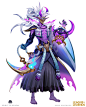 Spirit Blossom Thresh illustrations, Anna Nikonova aka Newmilky : Illustrations of Champion Thresh done for the Dating Simulator for the Spirit Blossom event for the League of Legends game. Other team members worked on the same project:
Senior Concept Art