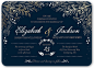 Affectionate Floral Wedding Invitation