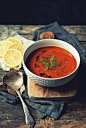 Caramelized Fennel, Roasted Garlic and Tomato Soup with Lemon