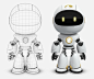 Apdata Robot : Apdata: character design