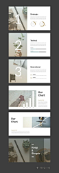 Planner presentation template - small business #ppt #planning #chart #AD