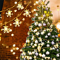 Christmas Decoration Snowflake LED String Lights Indoor Party Atmosphere Room Battery Star Lights Outdoor Festival Curtains 270 - AliExpress 39 : Smarter Shopping, Better Living! Aliexpress.com
