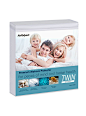 Waterproof Mattress Protector Twin Size - 100% Organic Cotton Hypoallergenic Breathable Mattress Pad Cover, 15” Deep Pocket, Vinyl Free - 39”x75”