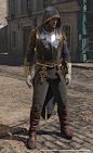 Assassin's Creed Unity, Avatar Napoleonic outfit four., Mathieu Goulet : Rank four of the Napoleonian archetype  outfit I did for Arno in ACU. Didn't work on the face.