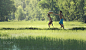 Two children running Follow by sutipond somnam on 500px