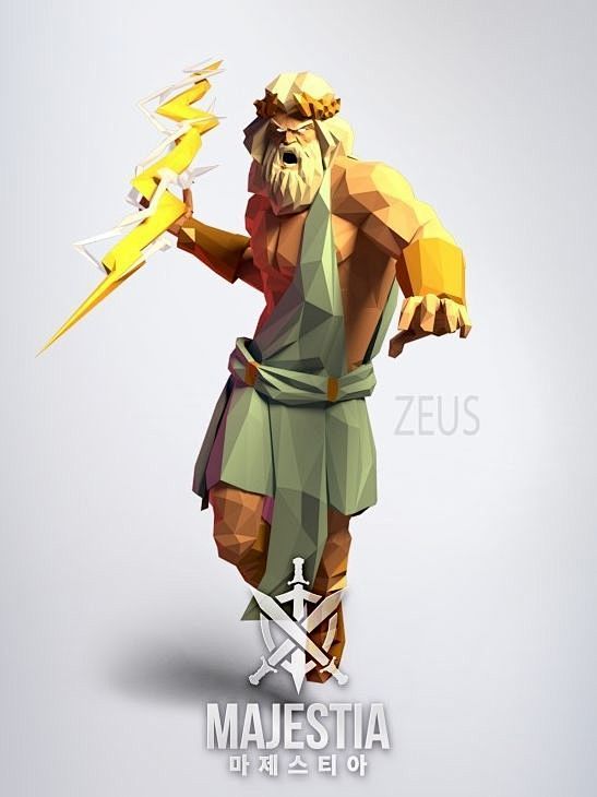 宙斯（Zeus）：众神之王