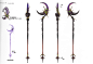 new blog at... well... eniphina!! : Esoteric weapons
Slightly larger: Deathbringer (yeah, that’s an egg btw), Hauteclaire & Prytwen, Rising Suns, Parashu, Brionac, Berimbau, Yukimitsu, Seraph Cane, Lunaris Rod, Almandal, 
Not shown:...
