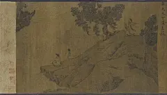 李公麟(1049-1106)北宋著名画家。字伯时，号龙眠居士。汉族，舒州(今安徽桐城)人。神宗熙宁三年进士，历泗州录事参军，以陆佃荐，为中书门下后省删定官、御史检法。好古博学，长于诗，精鉴别古器物。尤以画著名，凡人物、释道、鞍马、山水、花鸟，无所不精，时推为宋画中第一人。李公麟因风痹致仕，归居龙眠山庄(位于桐城龙眠山，山北为庐州舒城县，李公麟舒州桐城人)，自作《山庄图》，为世所宝。传世作品有《五马图》等。