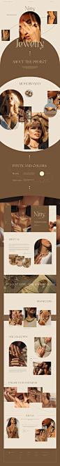 design Figma jewelry Necklace ring UI/UX uidesign UX design Web Design  webdesigner