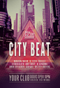 City Beat Flyer by ~styleWish on deviantART