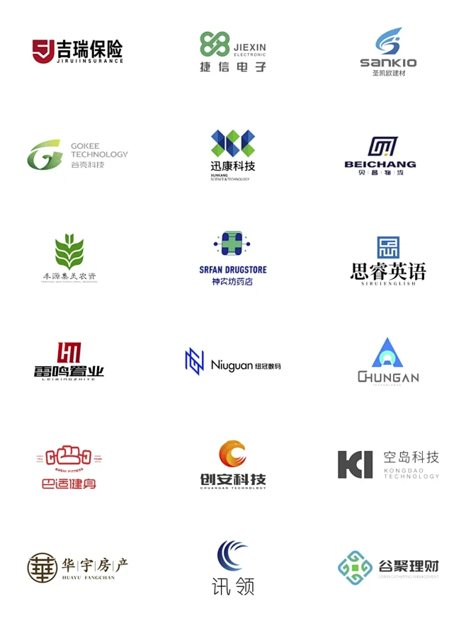 商务logo设计合集 - 小红书-花瓣网
