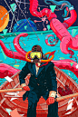 Olivier Bonhomme的插画欣赏-古田路9号-品牌创意/版权保护平台