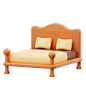 Bed 3D Icon