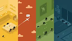 #变变得图纸# 俄罗斯插画表达 ​​​​