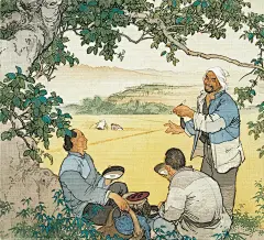 华三川《白毛女》彩色版_1_一只画画老师_来自小红书网页版