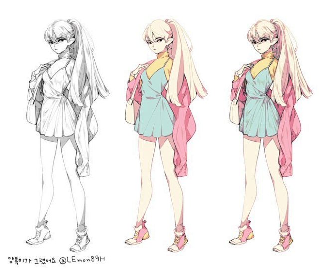 韩国插画师 ✨양흑미✨

twi：LEm...