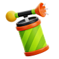 Airhorn  3D Icon