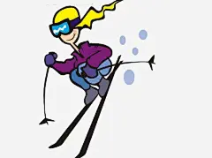 女孩滑雪 运动 设计图片 免费下载 页面网页 平面电商 创意素材 png素材