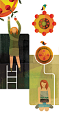 Illustration 1 : Examples of my illustrations.