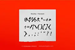 Bleedcry惊悚恐怖万圣节血液电影海报封面标题液体装饰英文字体包下载_颜格视觉