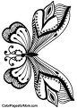 Butterfly Coloring Page 55