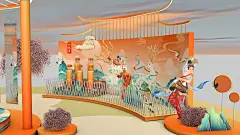 敦煌奇妙夜×创意市集·美陈设计｜项目分享