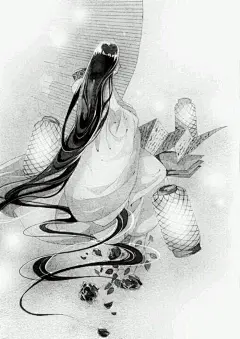 古风~中国风~插画~手绘~美男~妖孽~美女~古风场景~古风成双成对~Q版古风 『点缀宫妆面』