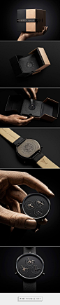 Stranger Times watch packaging design by Stranger & Stranger -