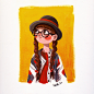 Ira from Iraville : Ira Sluyterman van Langeweyde Illustrator and Character Designer from Munich, Germany sketches,...