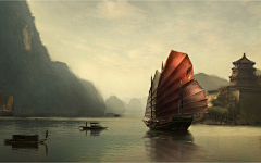 九条鱼就采集到科幻/梦幻/游戏动漫场景