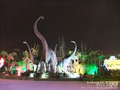 春节我值班之：中华恐龙园夜公园灯光展