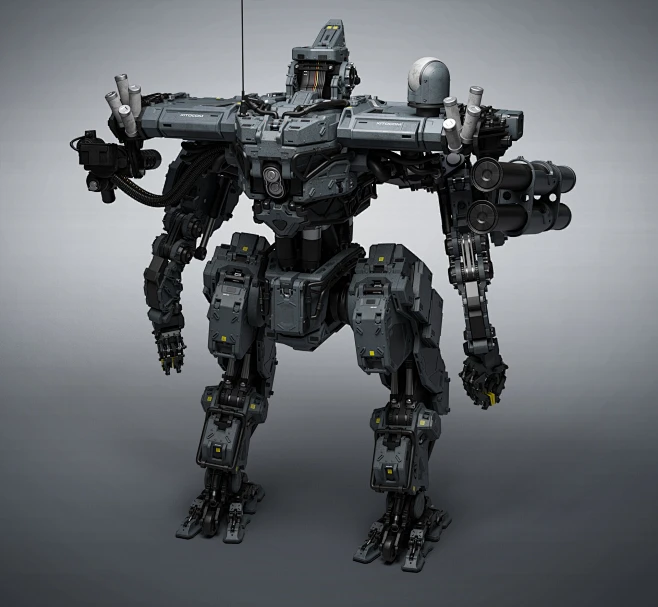 Rhino Mech-花瓣网