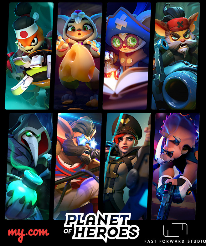 Planet of Heroes 3d ...