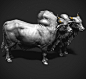 Nandi The Bull, , harrygk - CGSociety