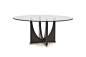 789-805B-G - Dining Table Base For Glass Tops